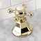 Kingston Brass KSK4302BXTR Transfer Valve Set For Roman Tub Filler, Polished Brass KSK4302BXTR - alternate 6